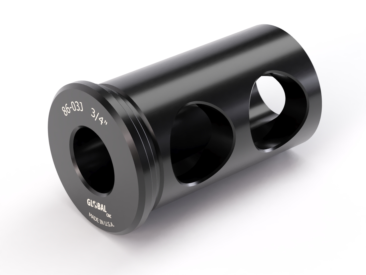 Picture of CNC 86-03J 25.00mm Global CNC Bushing Type J Outside Dia 40.00mm Inside Dia 25.00mm Length Under Head 2-1/2